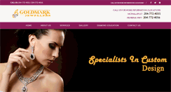 Desktop Screenshot of goldmarkjewellers.ca